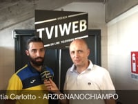 INTERVISTE POST PARTITA (ARZIGNANOCHIAMPO) a Mister Paolo Beggio e Mattia Carlotto