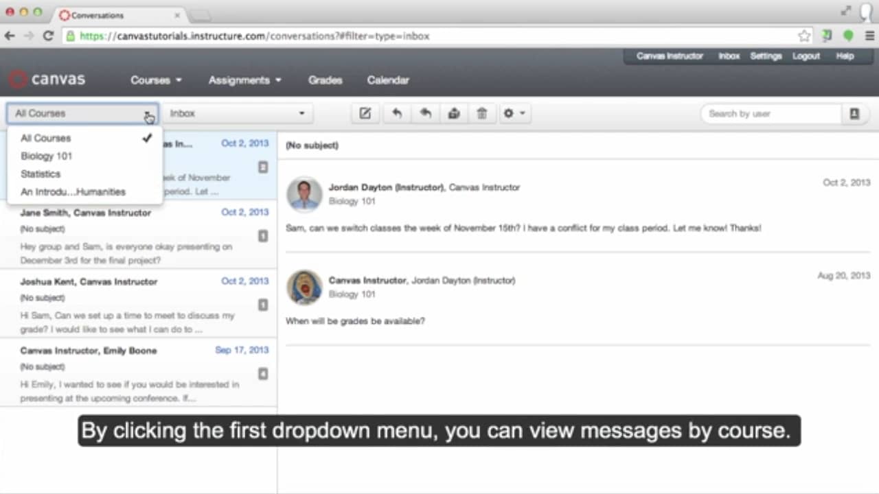 Canvas Communication Tools on Vimeo