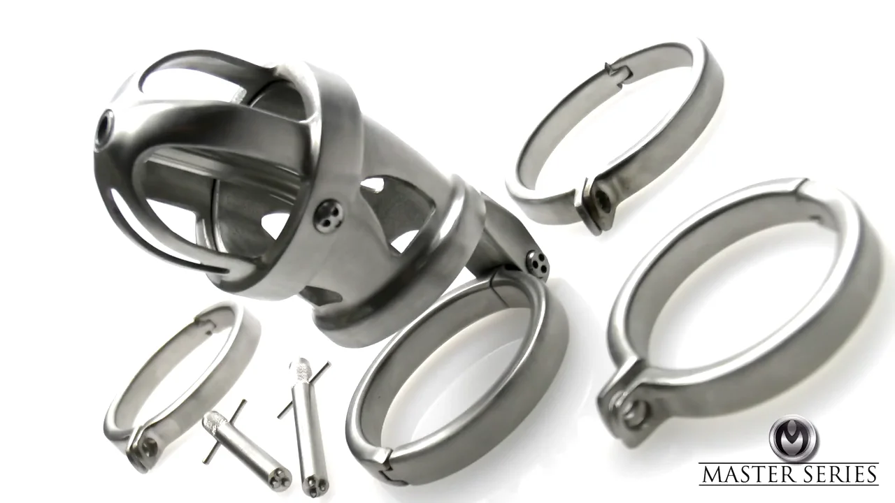 Extreme Steel Chastity Cage