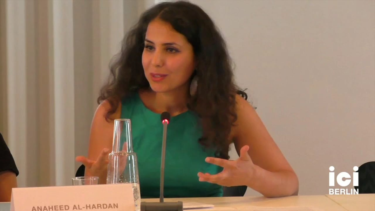 Talk by Anaheed Al-Hardan