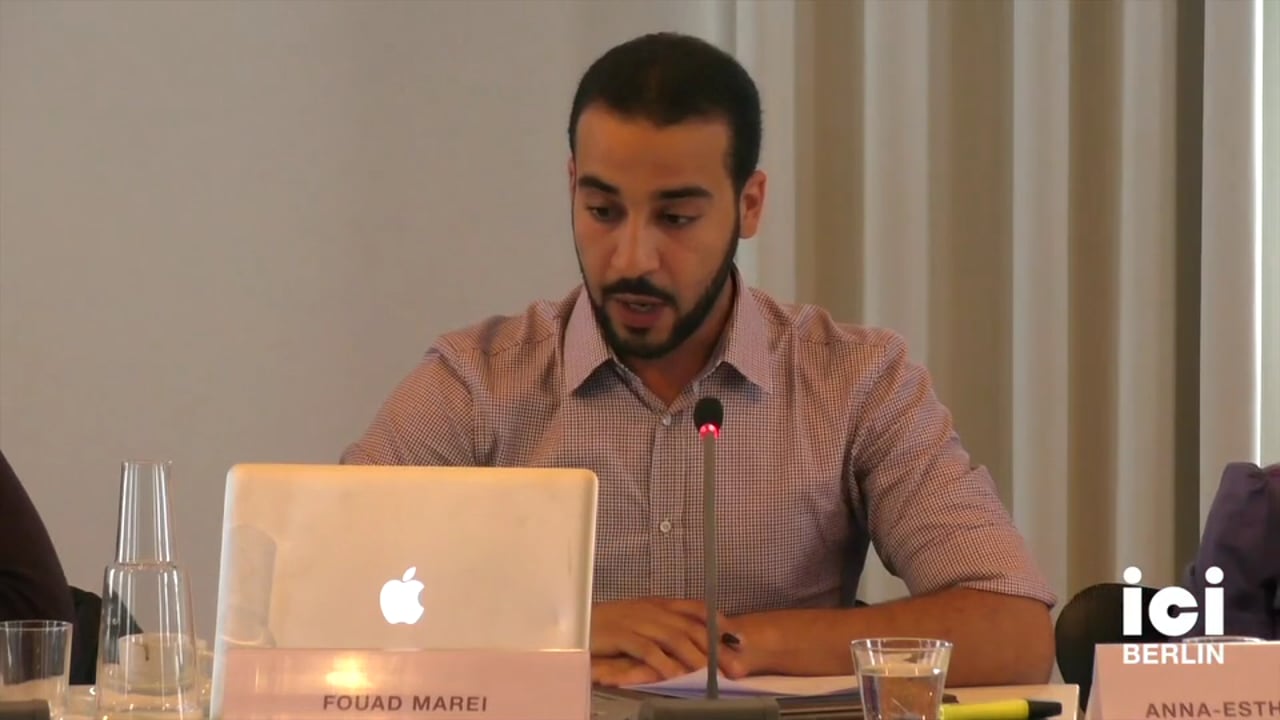 Talk by Fouad Marei