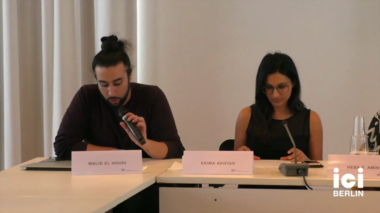 Introduction by Walid El Houri and Saima Akhtar