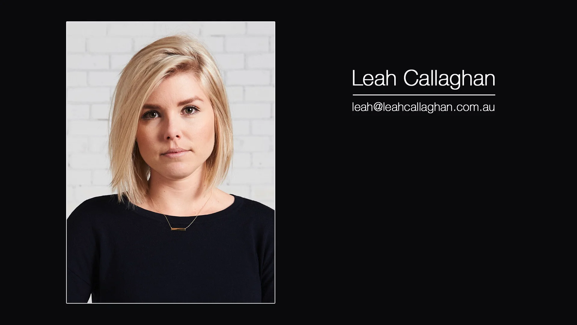 Leah Callaghan on Vimeo