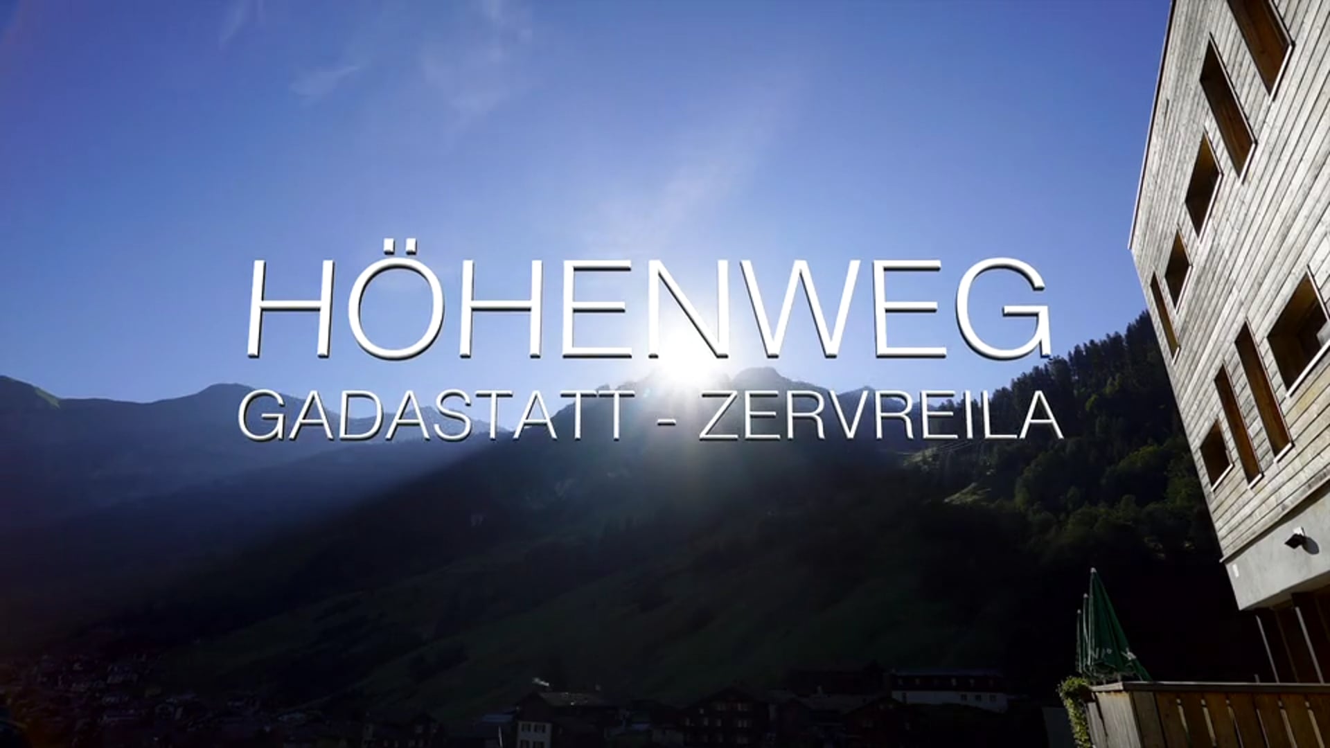 Höhenweg Gadastatt-Zervreila Sommer 2016