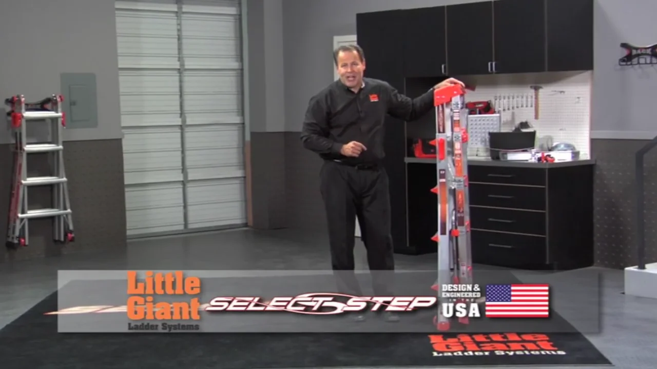 Little giant select store step ladder