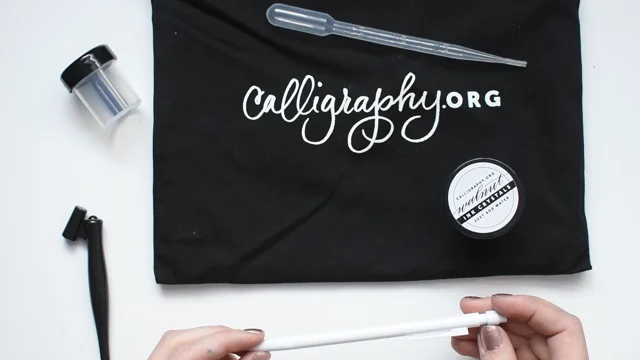 Online Class Kit - Brush Pen Calligraphy – Assembly: gather + create