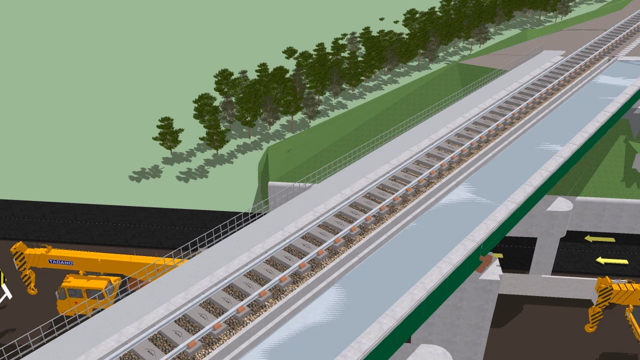 Capstone Design Project - CN Rail Bridge Replacement on Vimeo