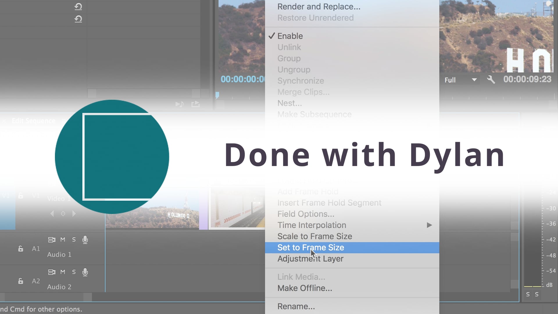 Adobe Premiere Pro Understand Scale vs Set to Frame Size on Vimeo