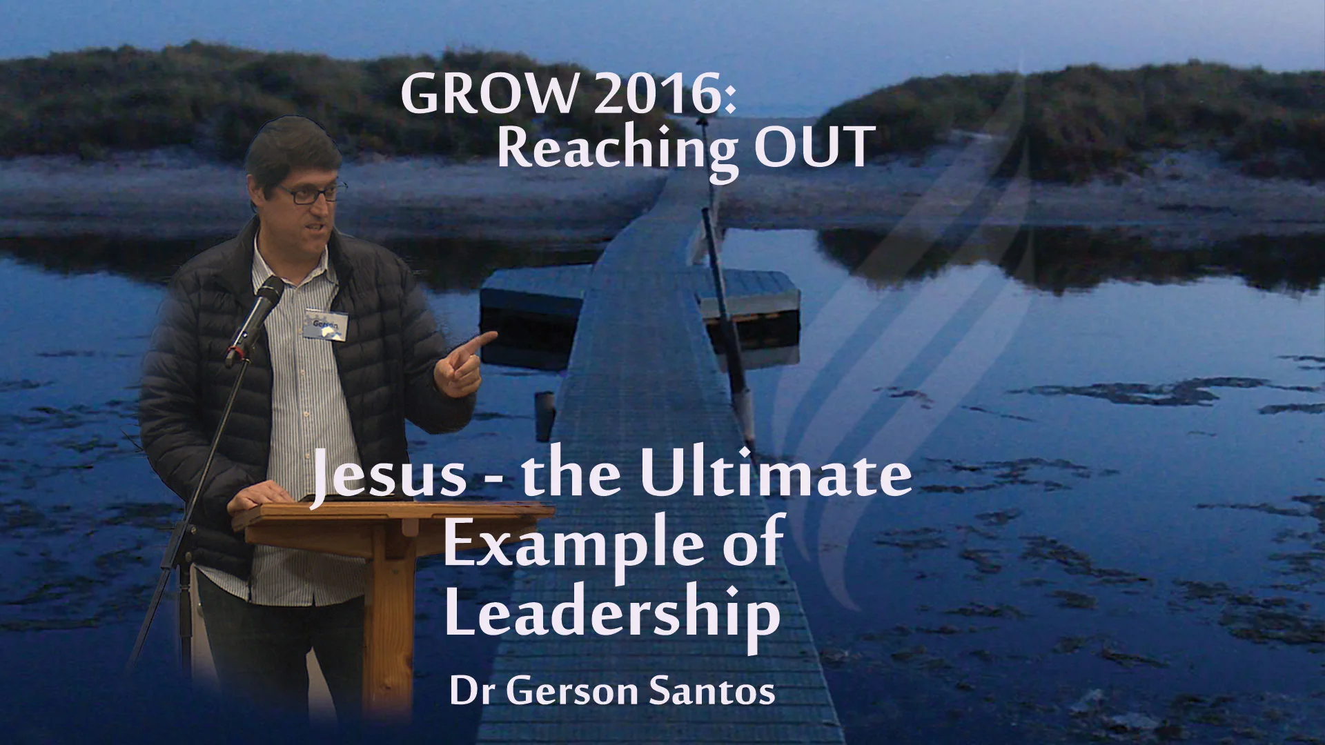 Victorian Adventist.TV - Dr Gerson Santos - Jesus as Ultimate Example ...