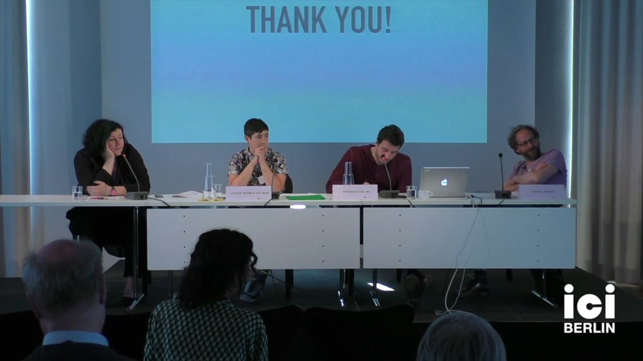 Discussion with Federico Dal Bo