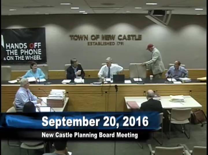 Town of New Castle Planning Board Meeting 9/20/16 on Vimeo