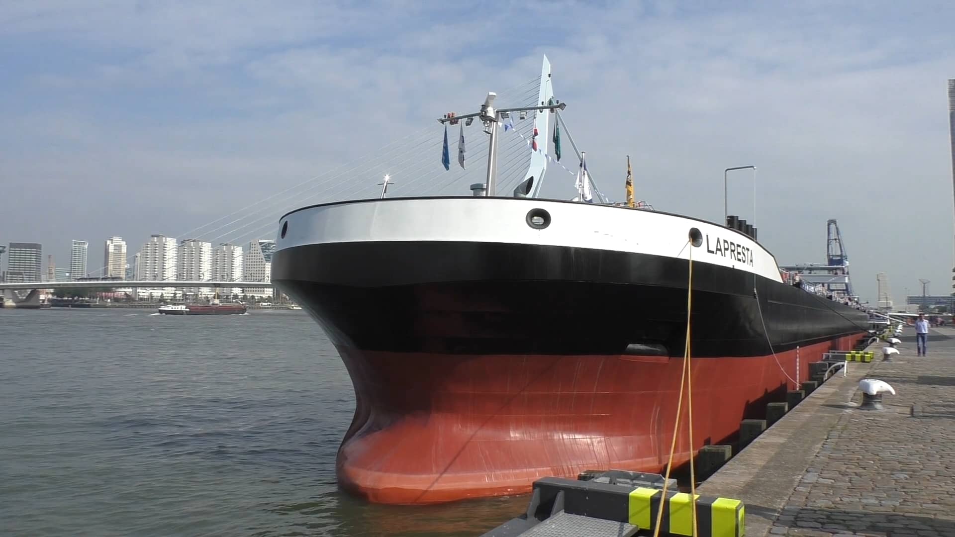 Doop van binnenvaartschip 