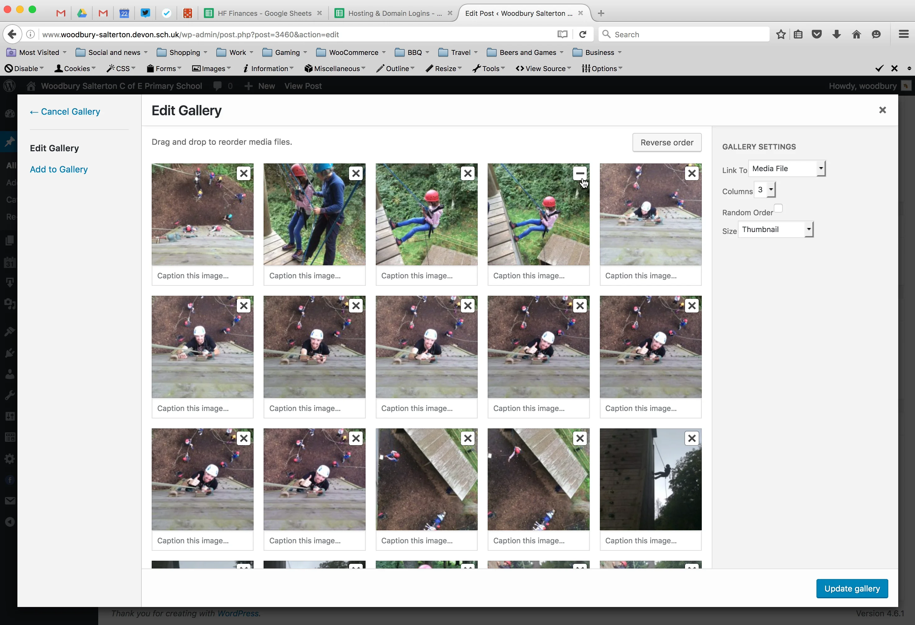 Editing Galleries on Vimeo
