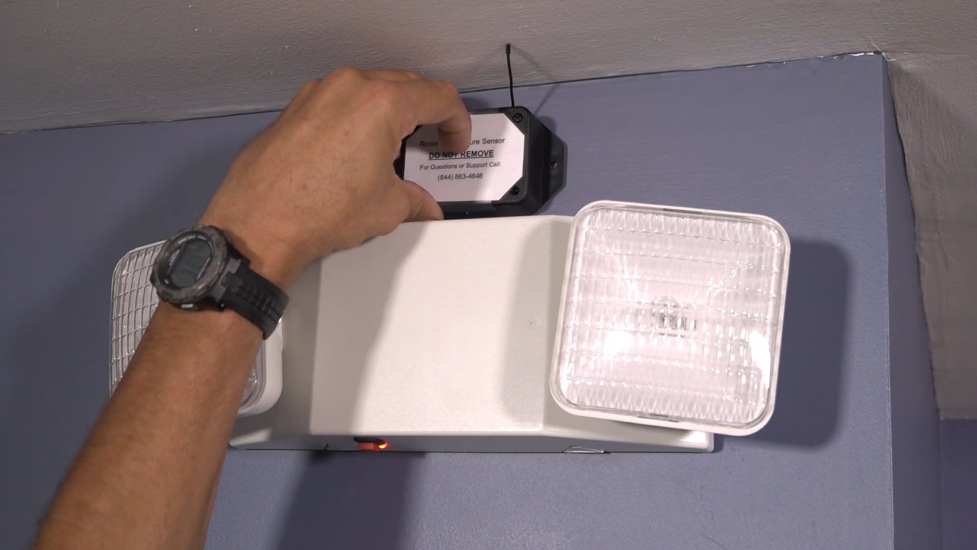 HSB CMIC Sensor Installation Videos HSB Sensor Self Install Step 4 on