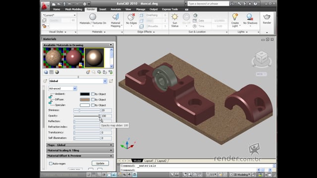 M1A3 - Entendendo o editor de materiais
