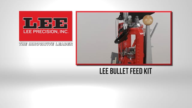 LEE PRECISION 90892, Pro 1000, Load-Master Progressive Press Bullet Feeder  Kit.30 to .32 Caliber Upto .60" Long