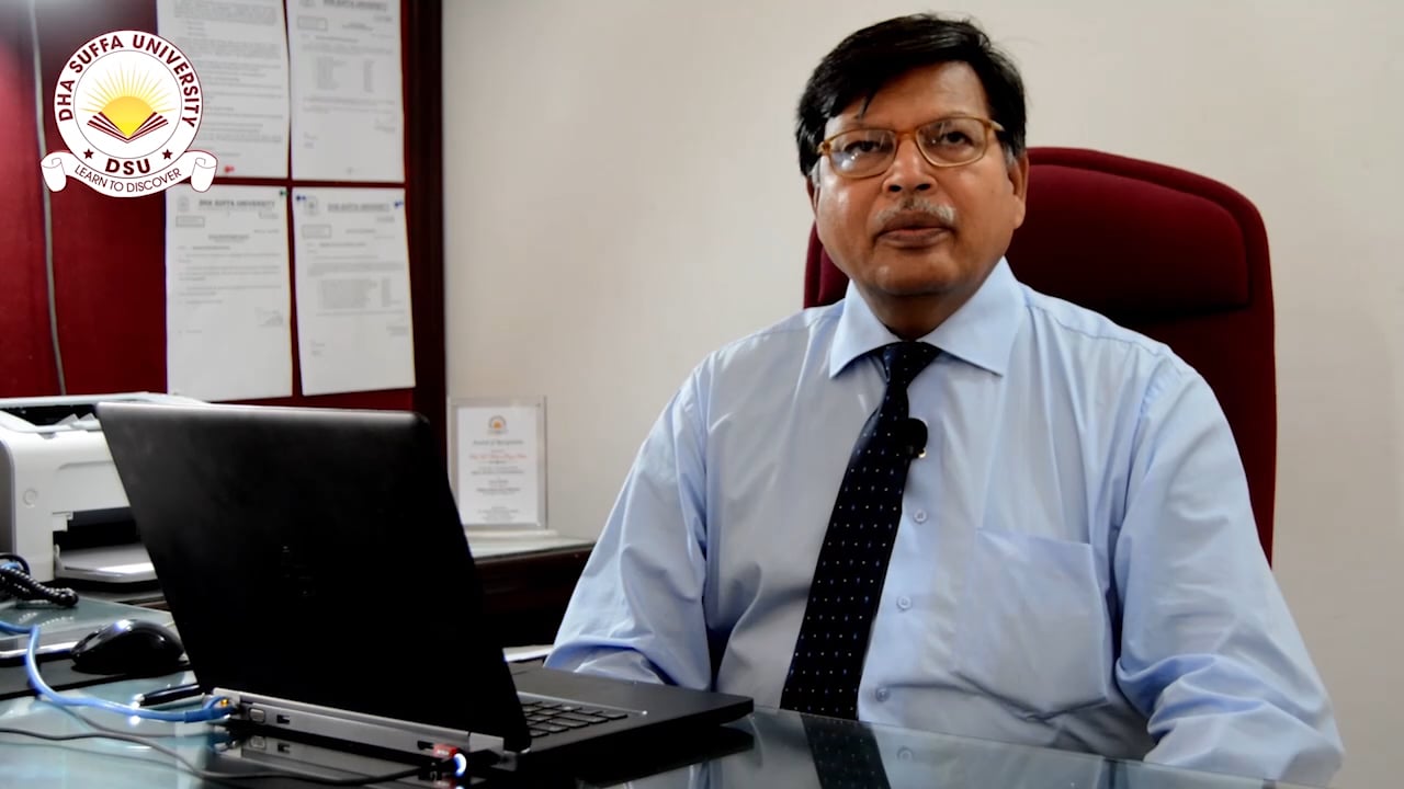 Prof. Dr. M. Kaleem Raza Khan Interview at DHA Suffa University on Vimeo