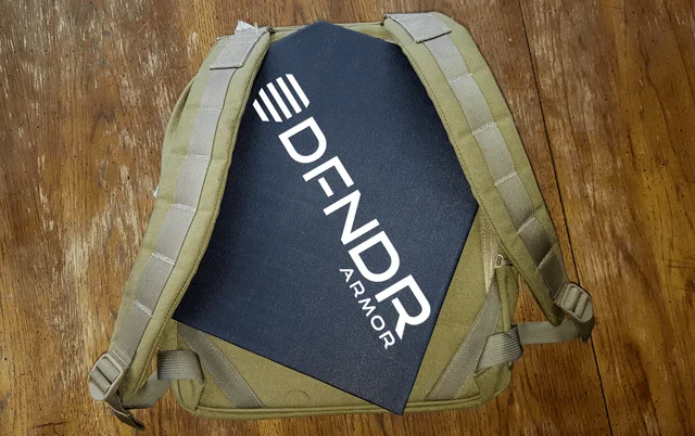 Premier Body Armor Vertx Gamut Level IIIA Backpack Insert FDE