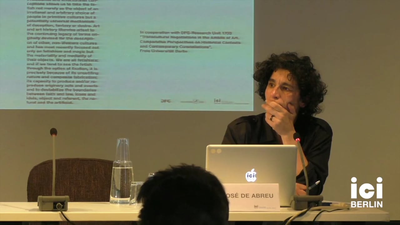 Discussion with Maria José de Abreu