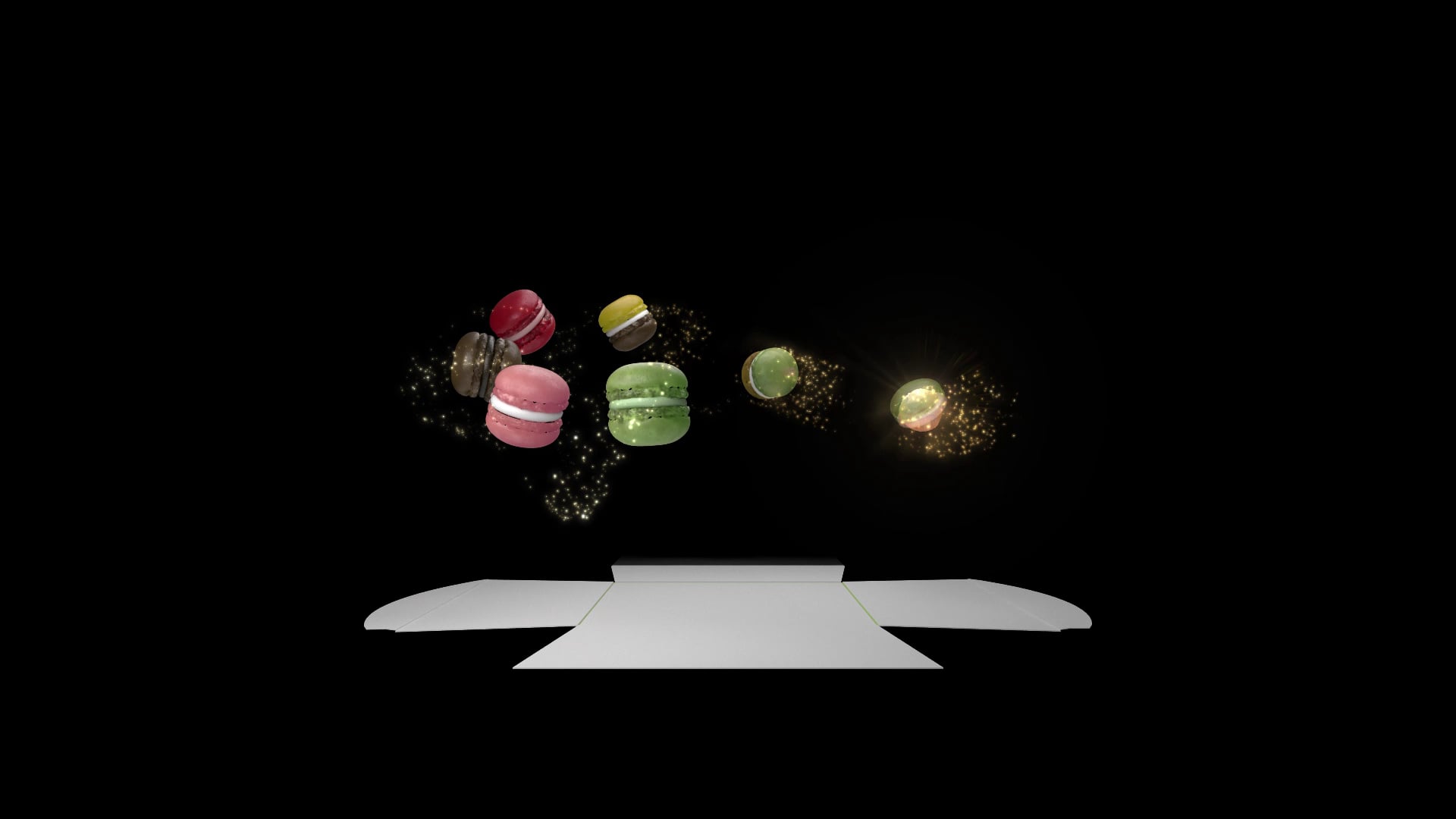 Luxemburgerli Sprüngli (Hologramm)