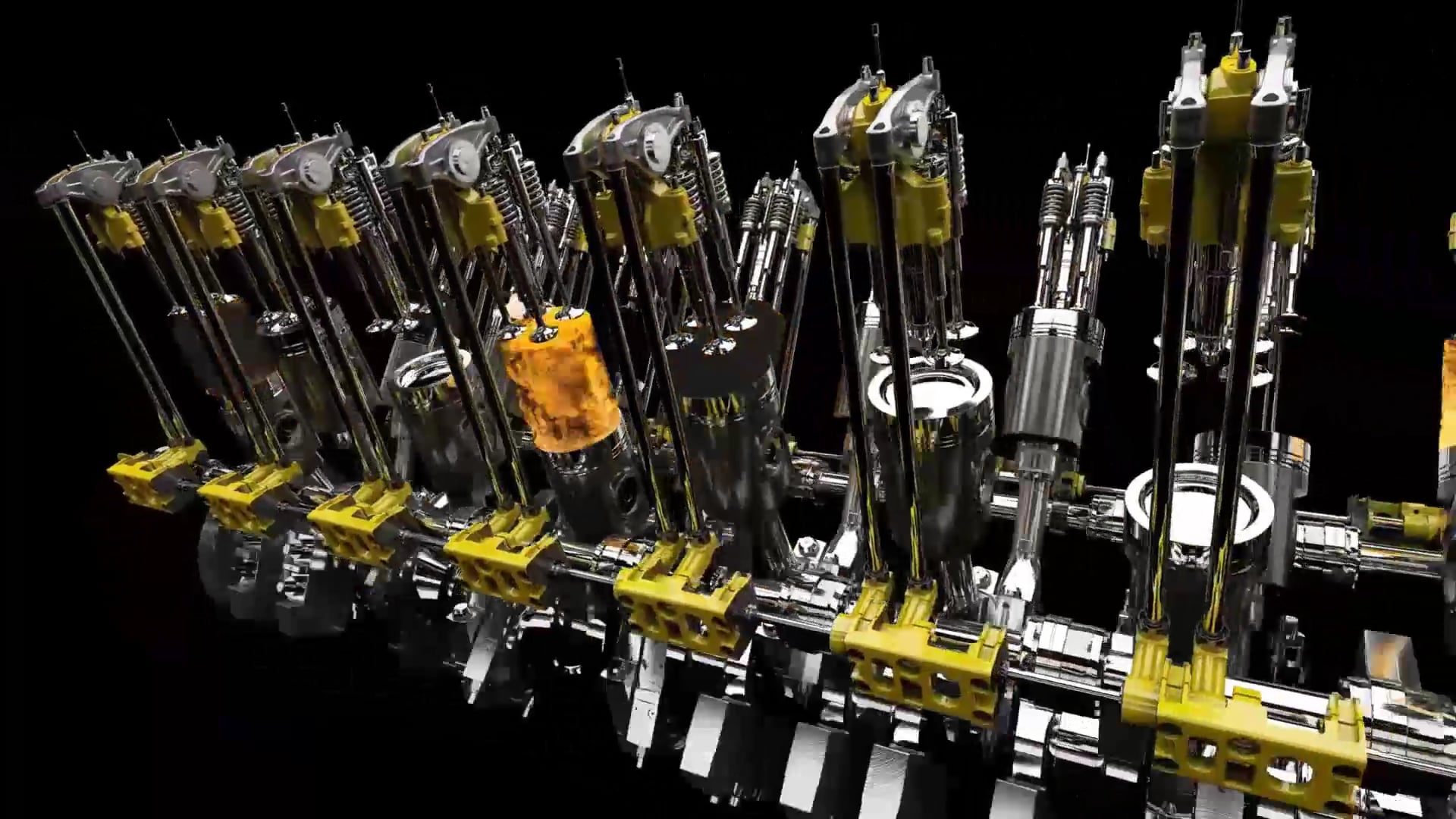 Caterpillar G20CM34 Generator Inside
