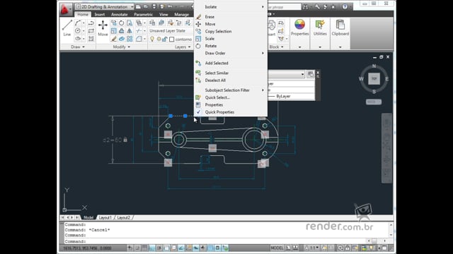 M1A1 - Introdução ao AutoCAD 2011 Técnicas para Profissionais