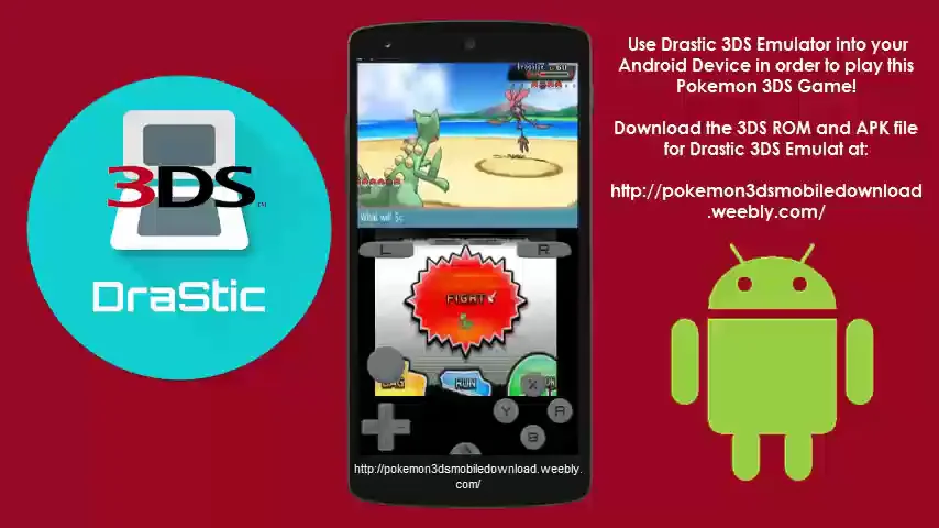 How to play Pokémon Ultra Sun in Android - Working Drastic 3DS Emulator -  video Dailymotion