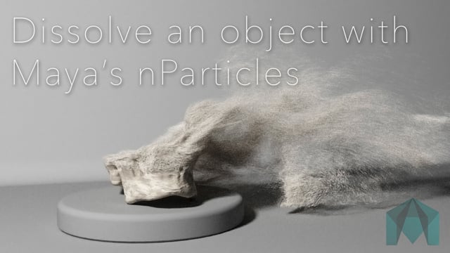 Maya - Basic Particle Object Dissolve - Evermotion