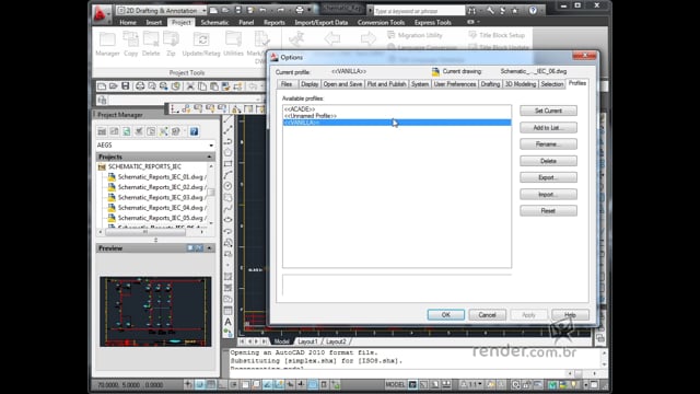 M1A1 - Introdução ao Curso e ao AutoCAD Electrical