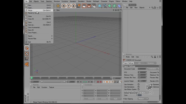 M1A2 - Conhecendo a Interface do Cinema 4D