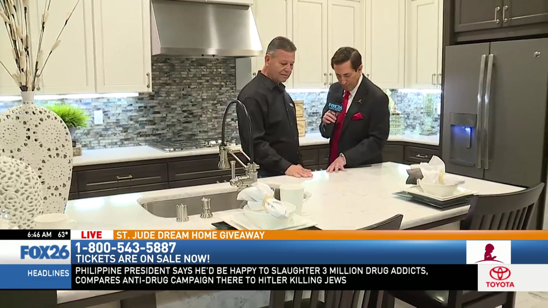 2016 St Jude Dream Home – Granite Mountain LIVE on KMPH FOX26 Great Day