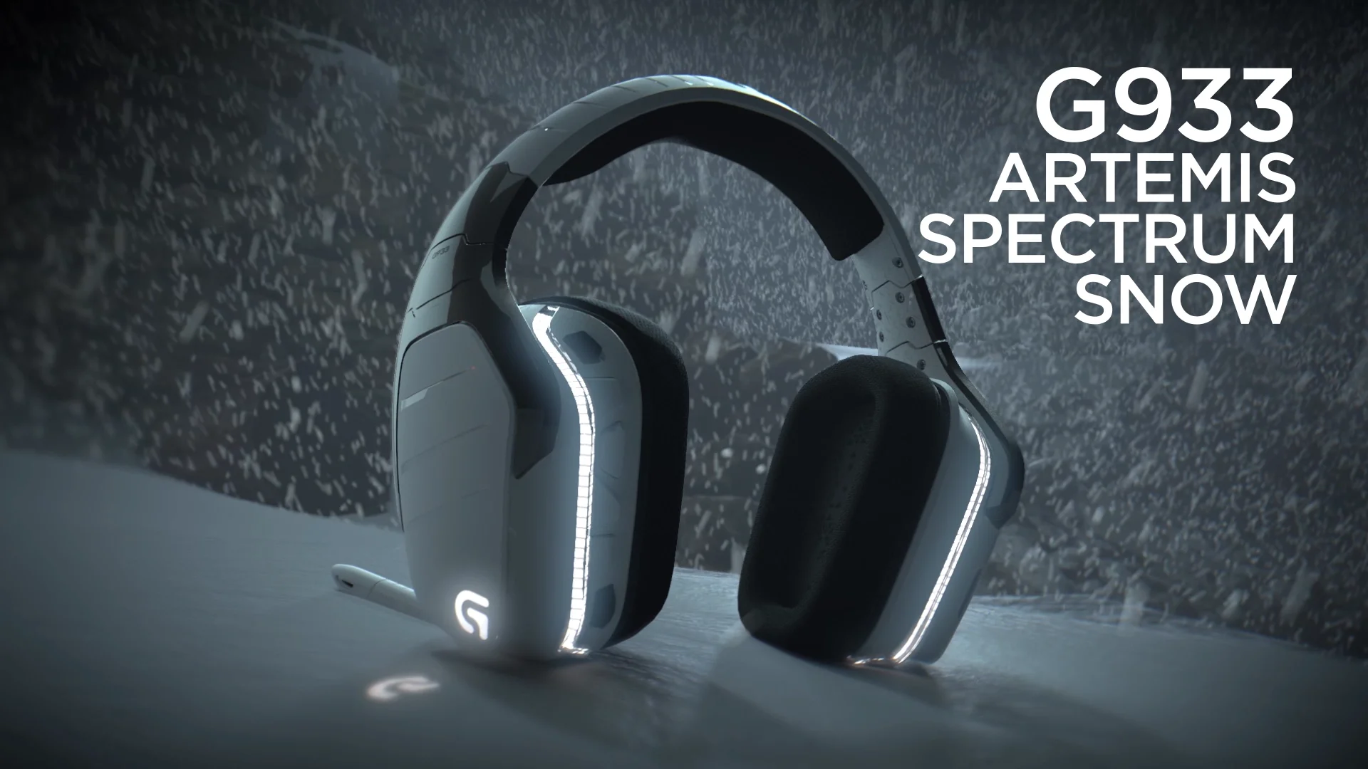 G933 Artemis Spectrum Snow 7.1 Surround Gaming Headset