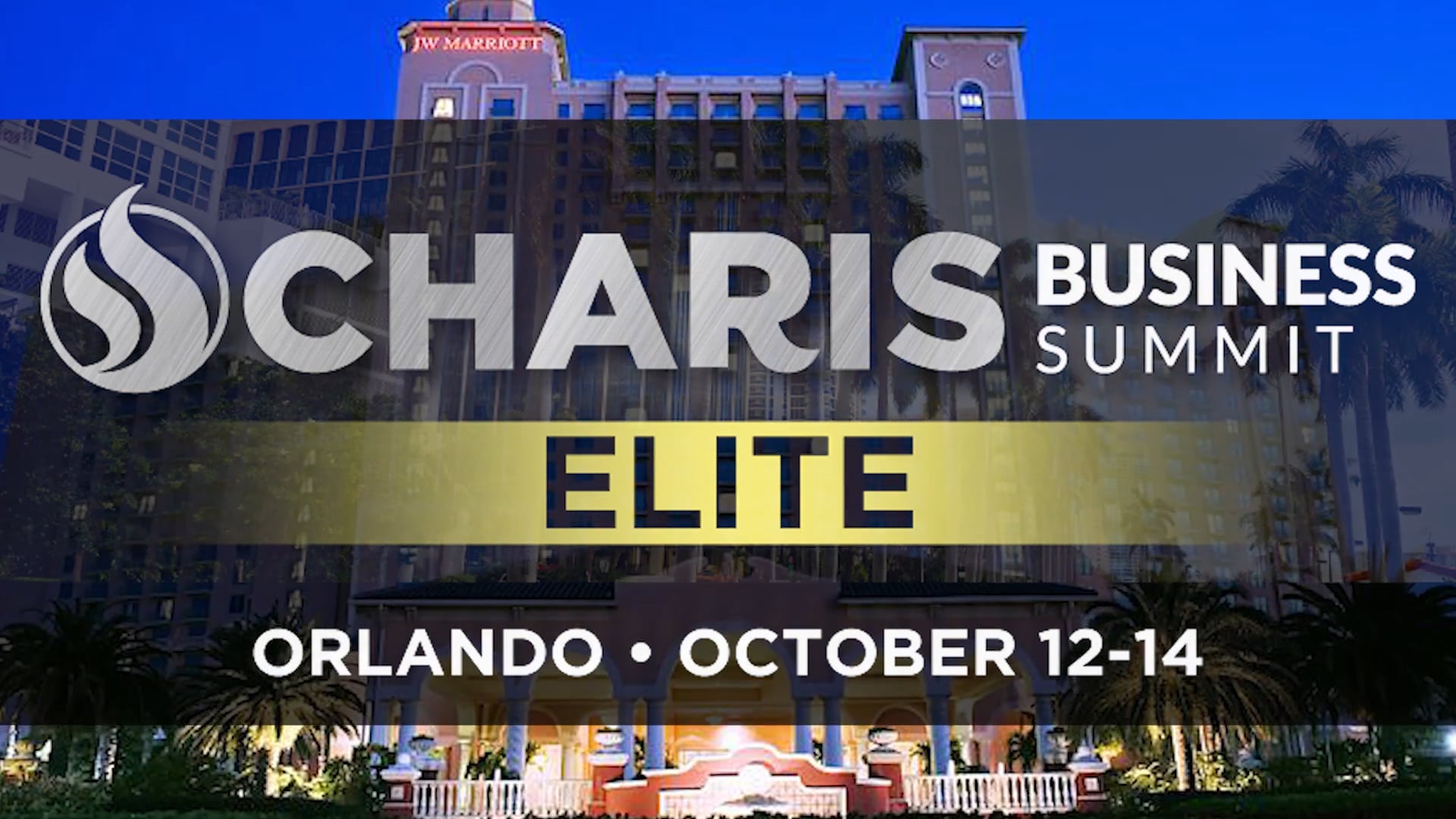 Take your business to the next level at Charis Business Summit Elite