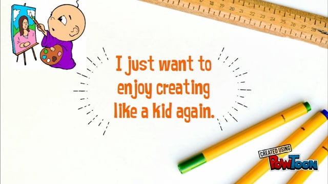 Like a kid