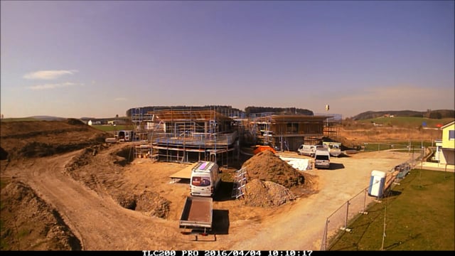 Baufritz Haussicht Timelapse Assembling