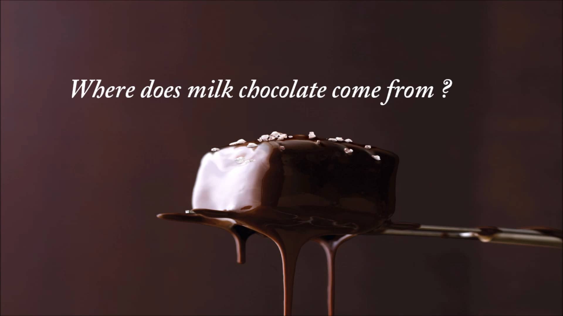 Where Does Milk Chocolate Come From? on Vimeo