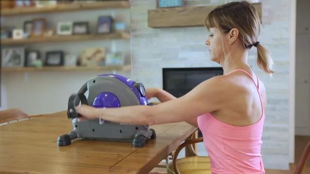 Stamina mini exercise bike with smooth pedal system online stores