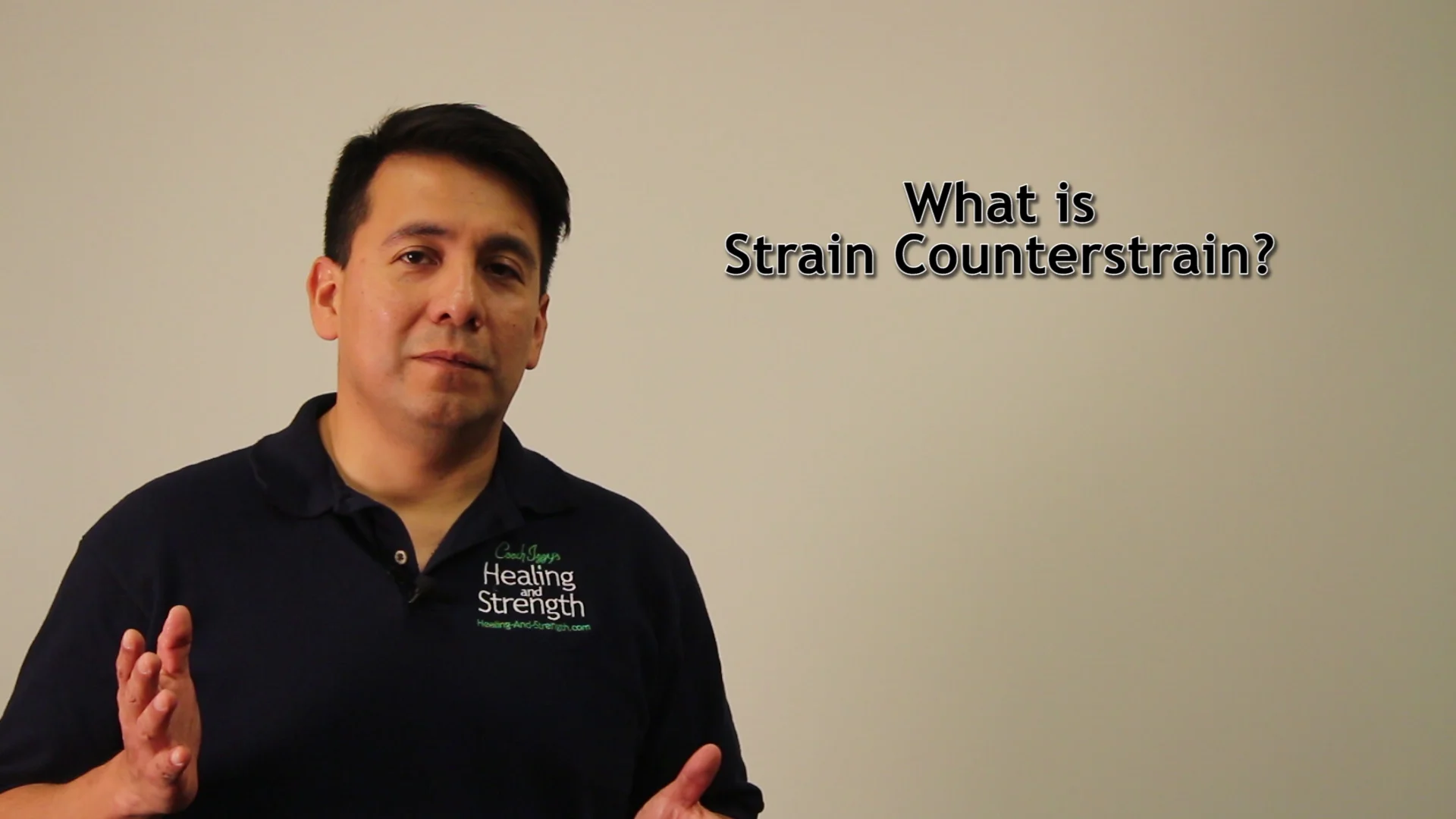 What is Strain-Counterstrain?