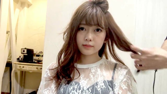 カジュルウェーブの巻き方【26mmのコテを使った】