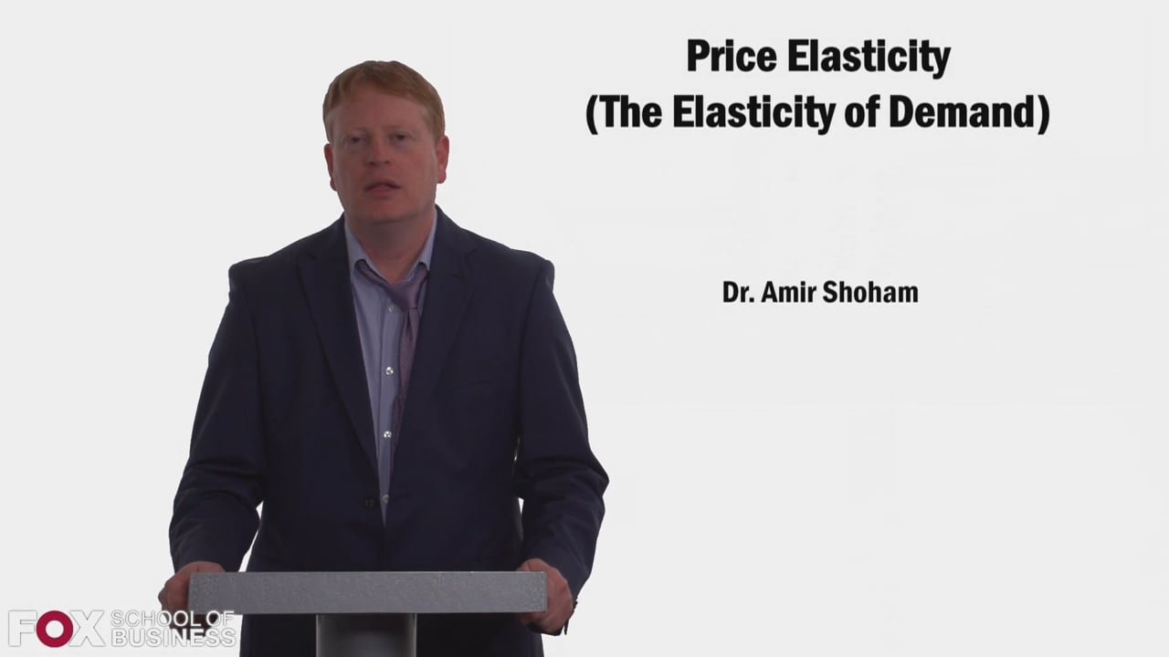 Price Elasticity