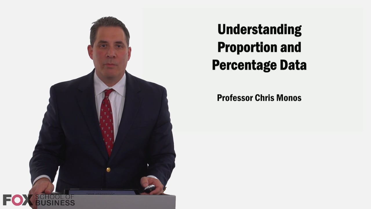 Understanding Proportion and Percentage Data
