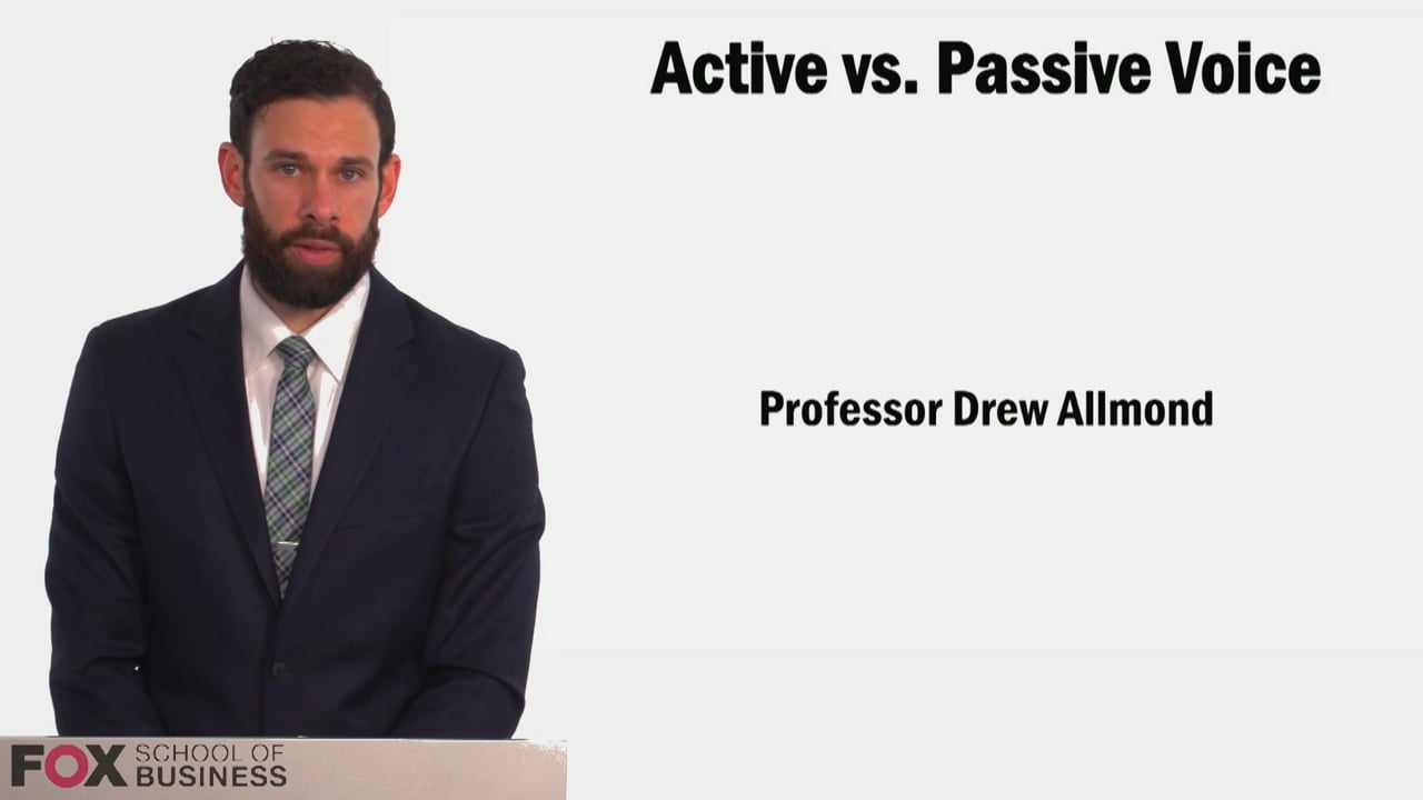 Active vs Passive Voice