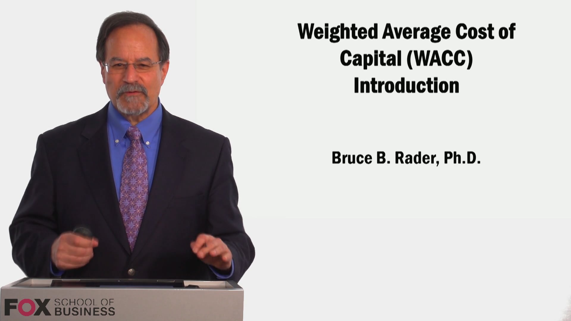 WACC Introduction