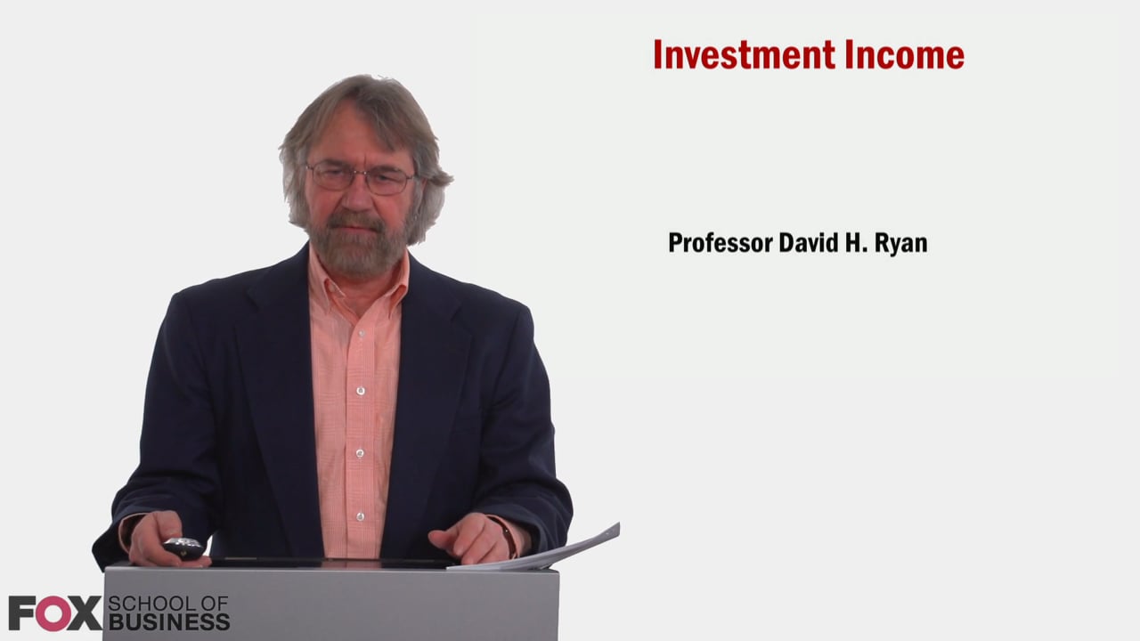 Login to view Investment Income