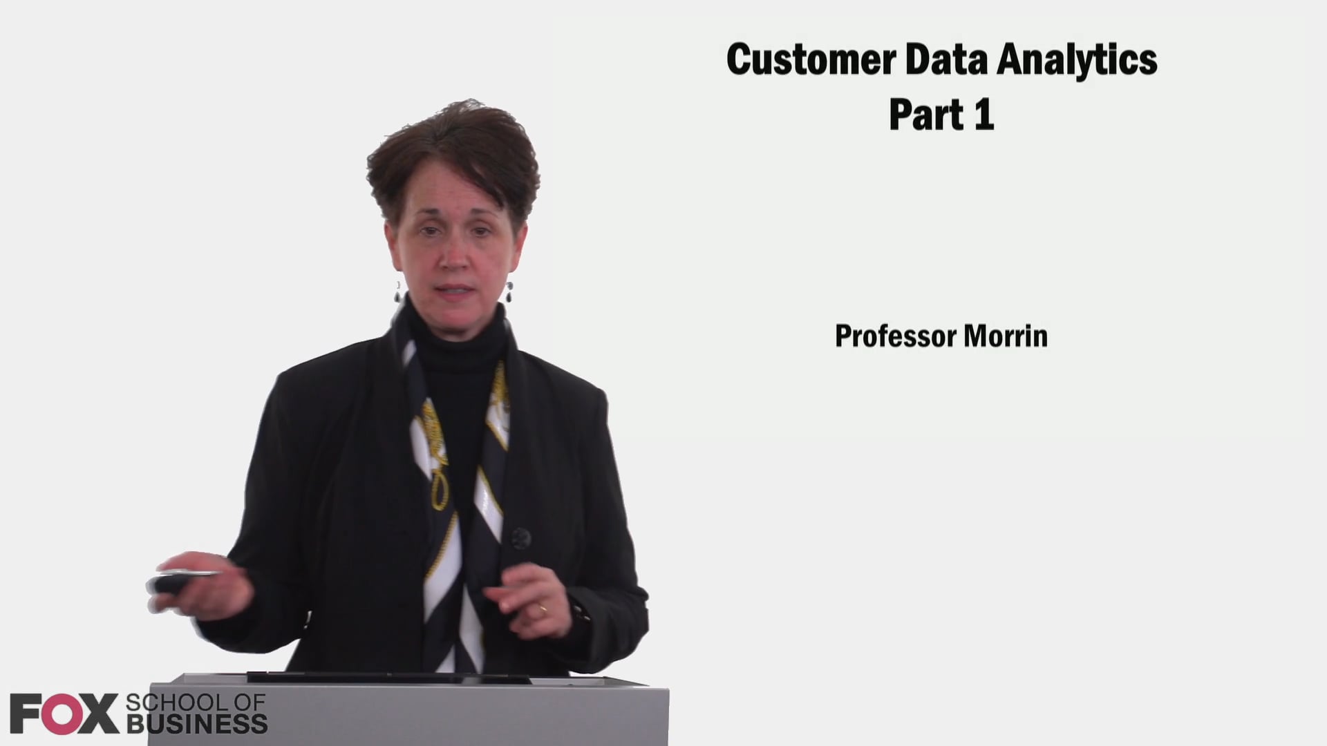 Customer Data Analytics Part 1