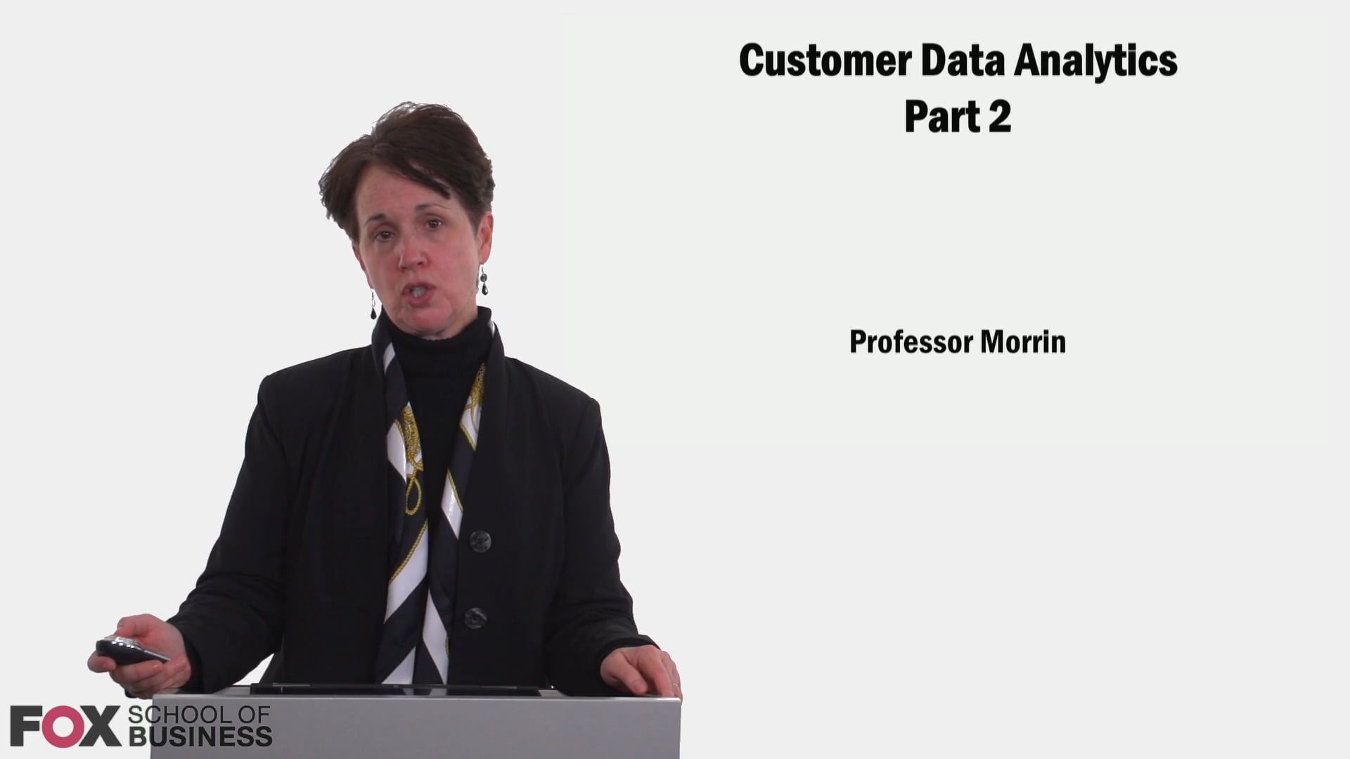 Customer Data Analytics Part 2