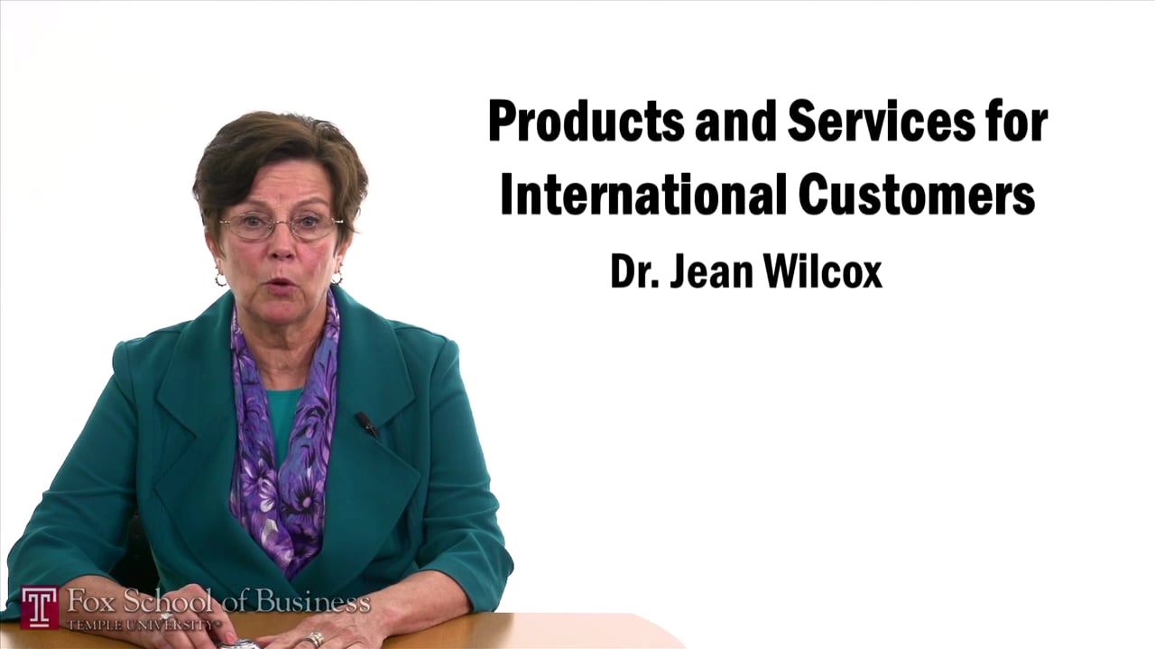 Products and Services for International Customers – Global Branding