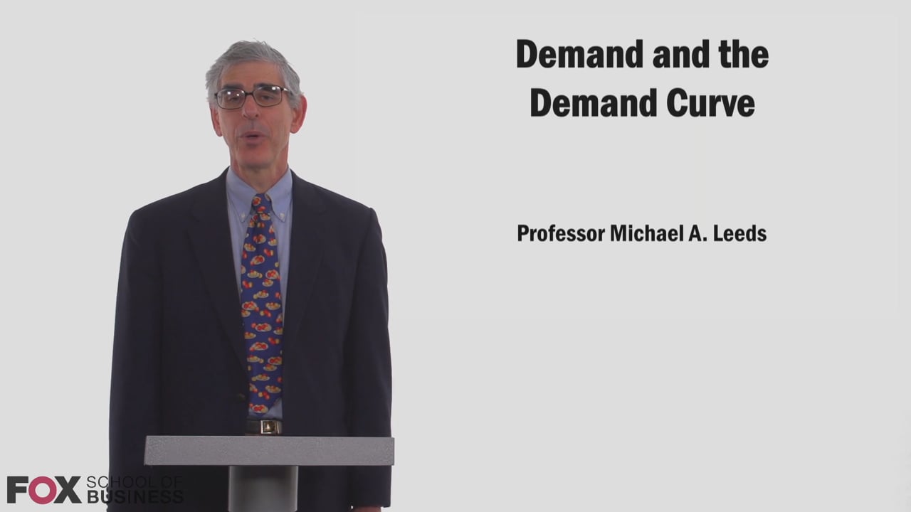 Demand and the Demand Curve