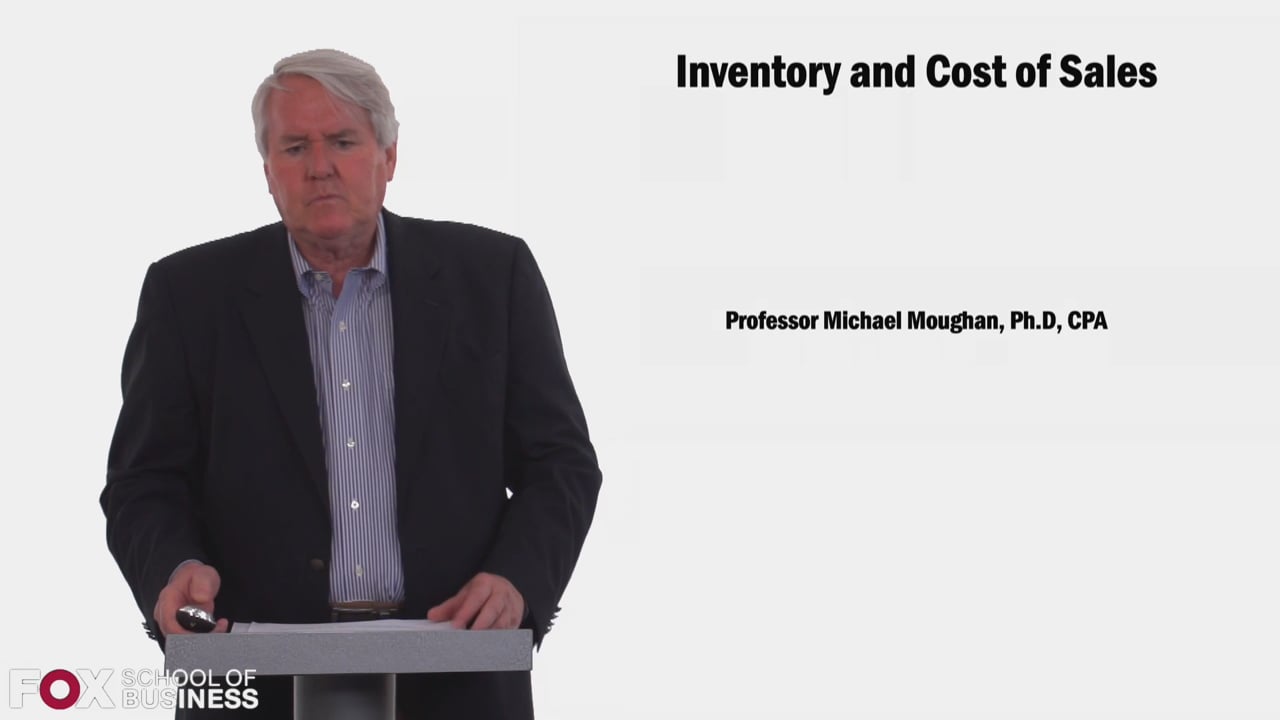 Inventory and Cost of Sales