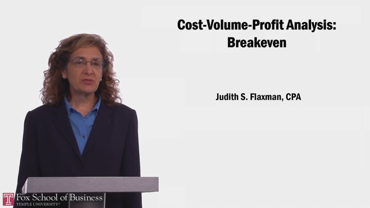 Login to view Cost-Volume-Profit Analysis: Breakeven